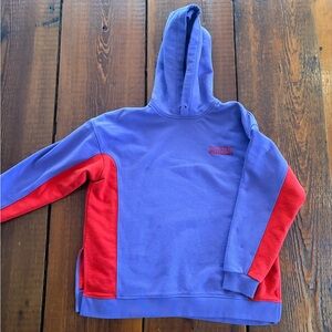 Ganni Purple and Red Hoodie
